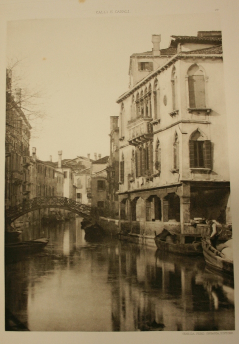 Plate 19 from Streets and canals in Venice (St Andrews copy Photo G674.E93)